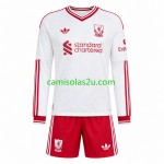 Camisolas de futebol Liverpool Criança Equipamento Alternativa 2026/27 Manga Comprida